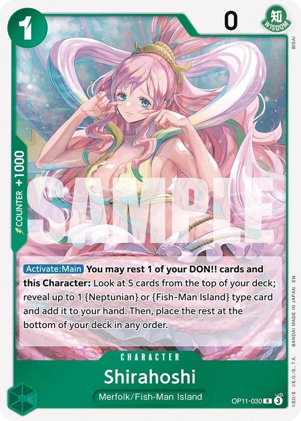 Shirahoshi (030) (OP11-030) (A Fist of Divine Speed) (OP11)