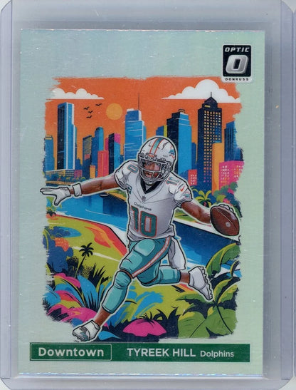 Tyreek Hill 2024 Panini Donruss Downtown SSP