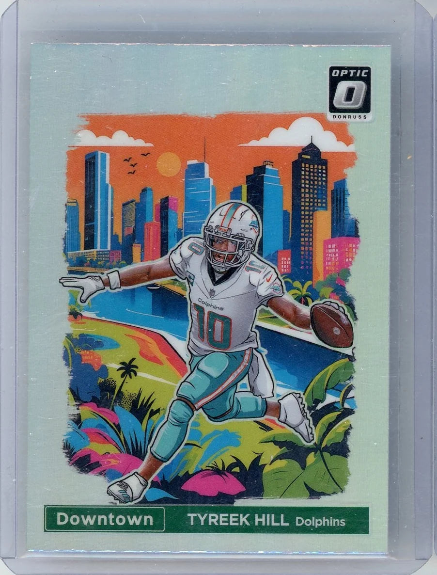 Tyreek Hill 2024 Panini Donruss Downtown SSP