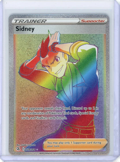 Sidney 2021 Pokemon Fusion Strike ultra rare holo #279/264
