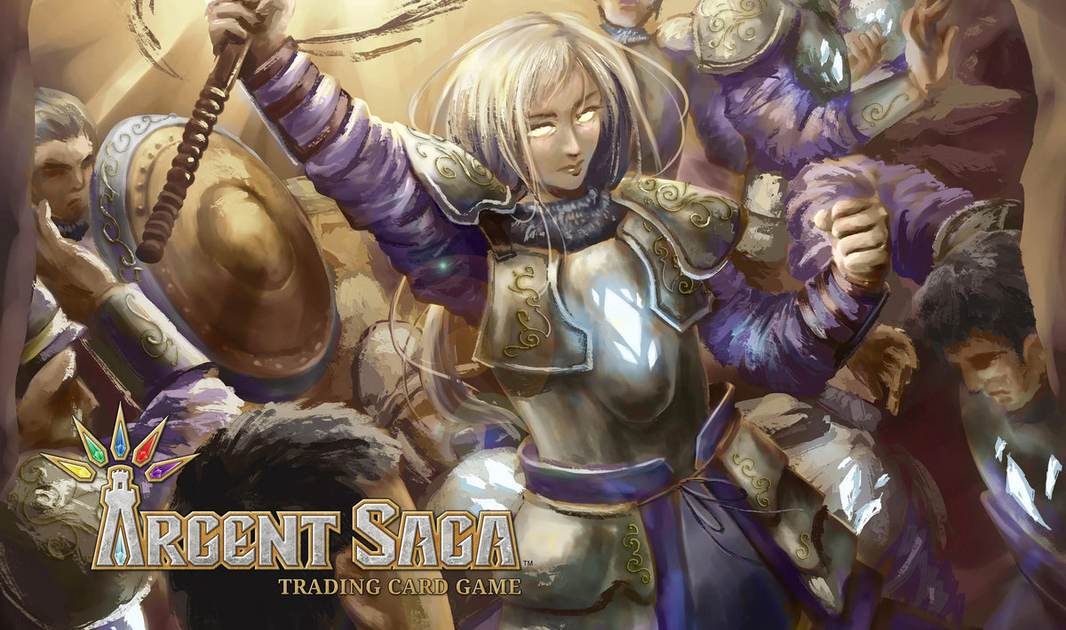 Argent Saga TCG Rubber Event Playmat - Vi, Giver of Light (Daily Exclusive: Gen Con 2019)
