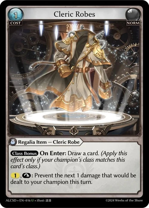 Cleric Robes (016) (Alchemical Revolution Starter Decks) (ALCSD)