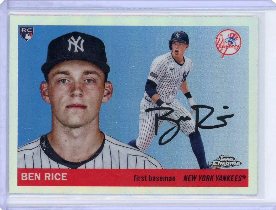 2025 Topps Chrome Platinum Ben Rice #311