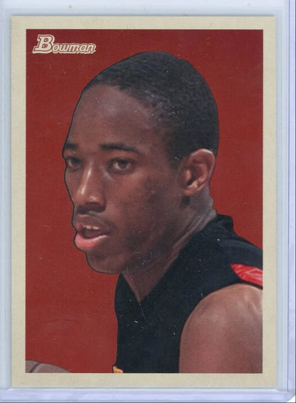 DeMar DeRozan 2009 Bowman rookie card #'d 0681/2009