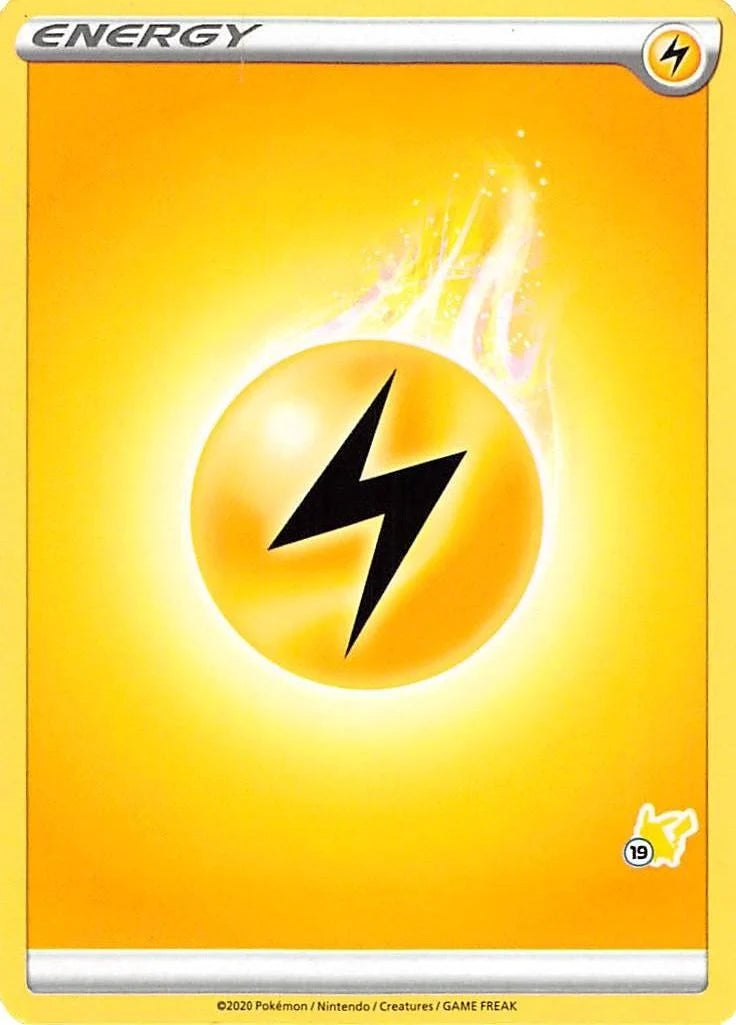 Lightning Energy (#19 Pikachu Stamped) (Battle Academy 2022) (BA22)