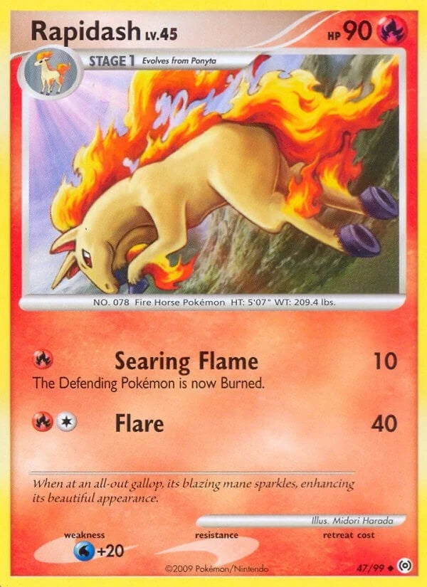 Rapidash (47) (47/99) (Arceus) (AR)