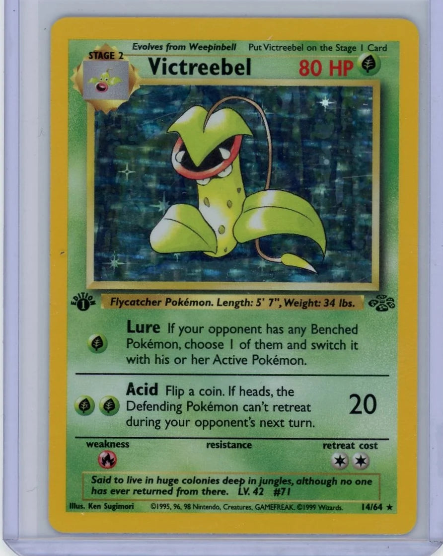Victreebel Pokémon Jungle 1st Edition Holo #14/64