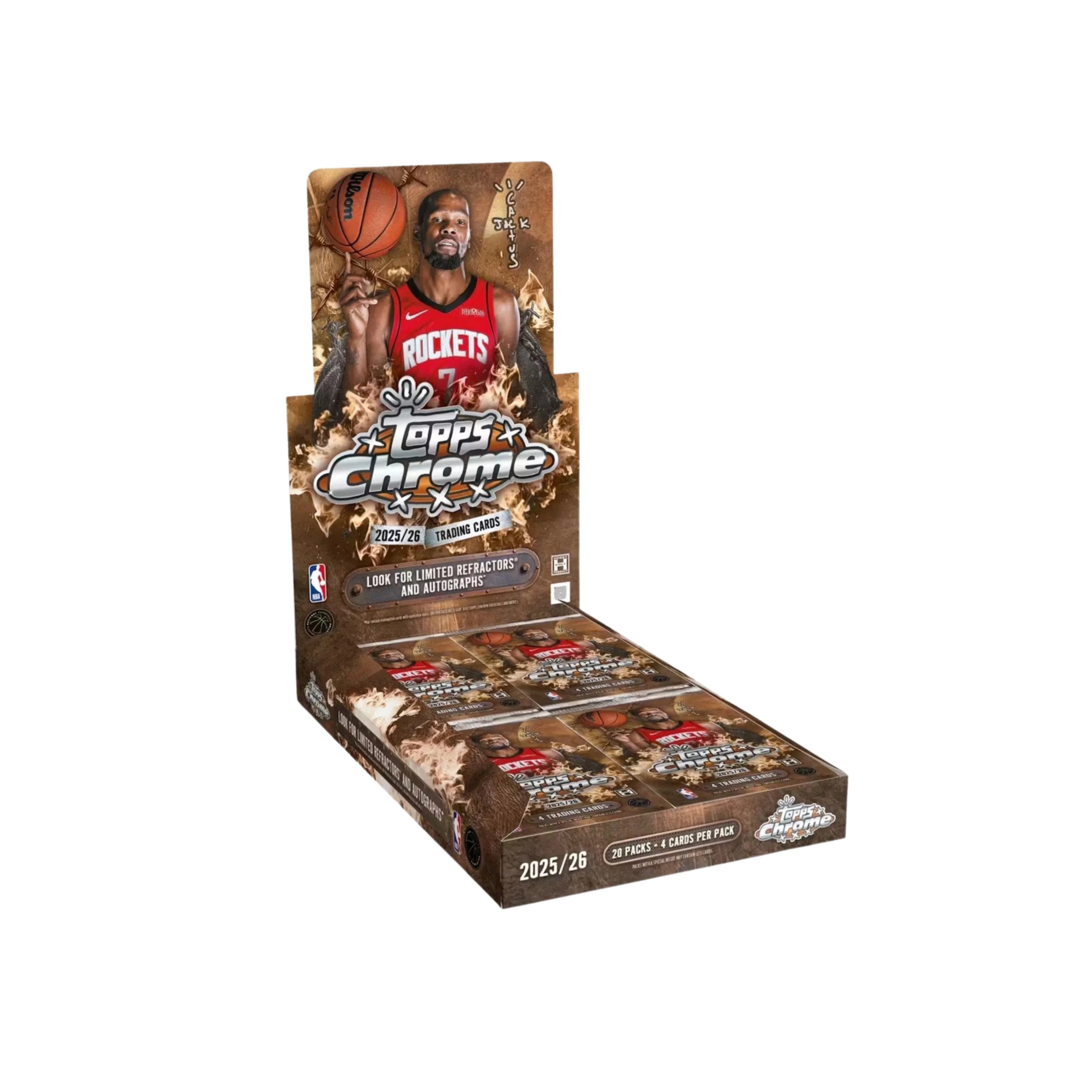2025-26 Topps Chrome Cactus Jack Basketball Hobby Box