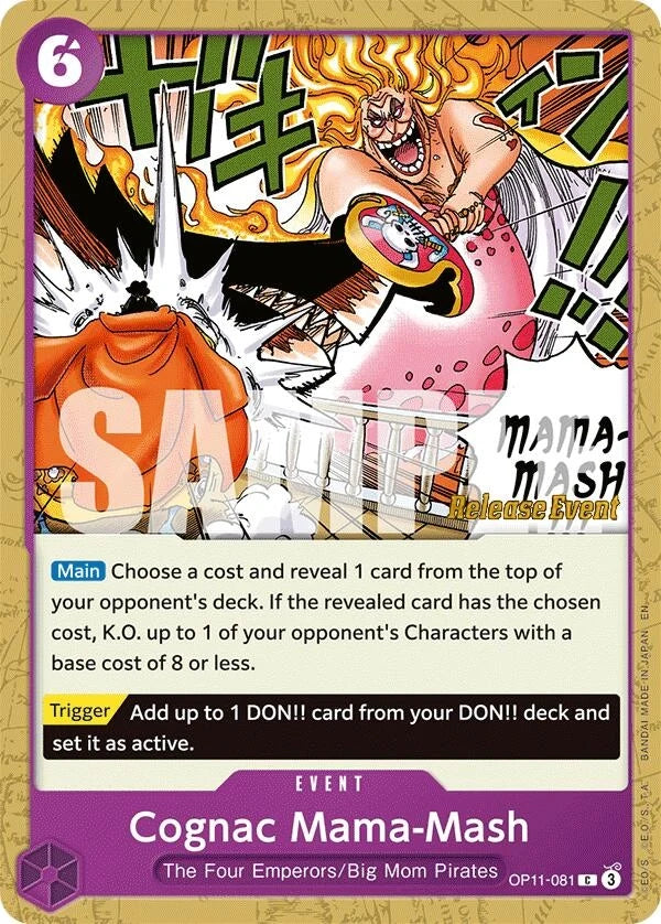 Cognac Mama-Mash (OP11-081) (A Fist of Divine Speed Release Event Cards) (OP11 RE)