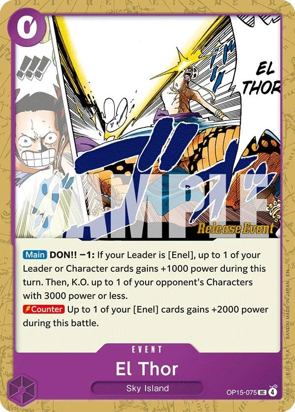El Thor (OP15-075) (Adventure on Kami's Island Release Event Cards) (OP15 RE)