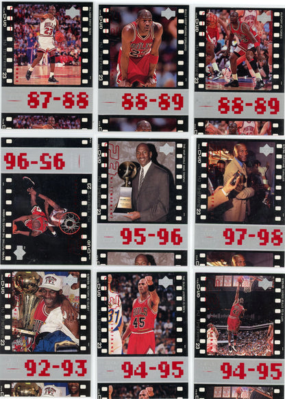 Michael Jordan Upper Deck 1998 Film Bundle