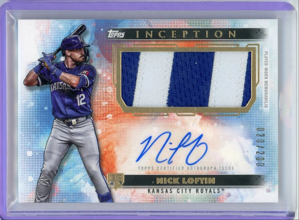 Nick Loftin 2024 Topps Inception RPA #'d 020/200