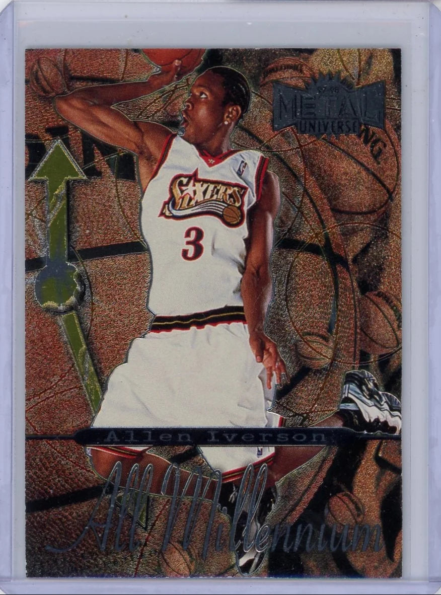 Allen Iverson 1997-98 Metal Universe All Millenium