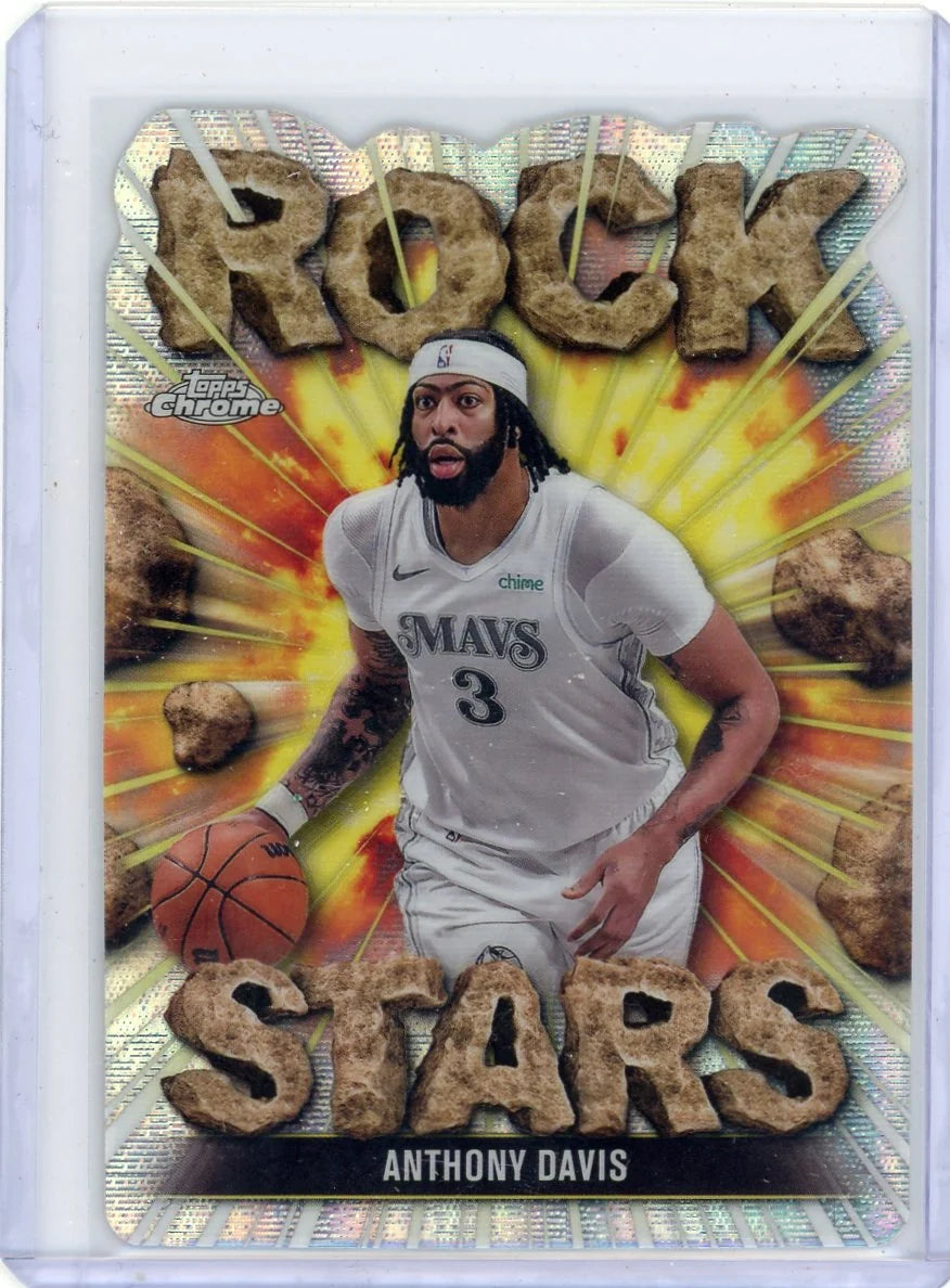 Anthony Davis 2025-26 Topps Chrome Rock Stars SSP