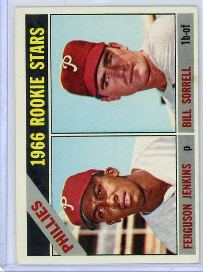 Ferguson Jenkins Bill Sorrell 1966 Topps Rookie Stars #254