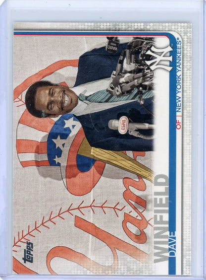 Dave Winfield 2019 Topps Series 2 Image Variation