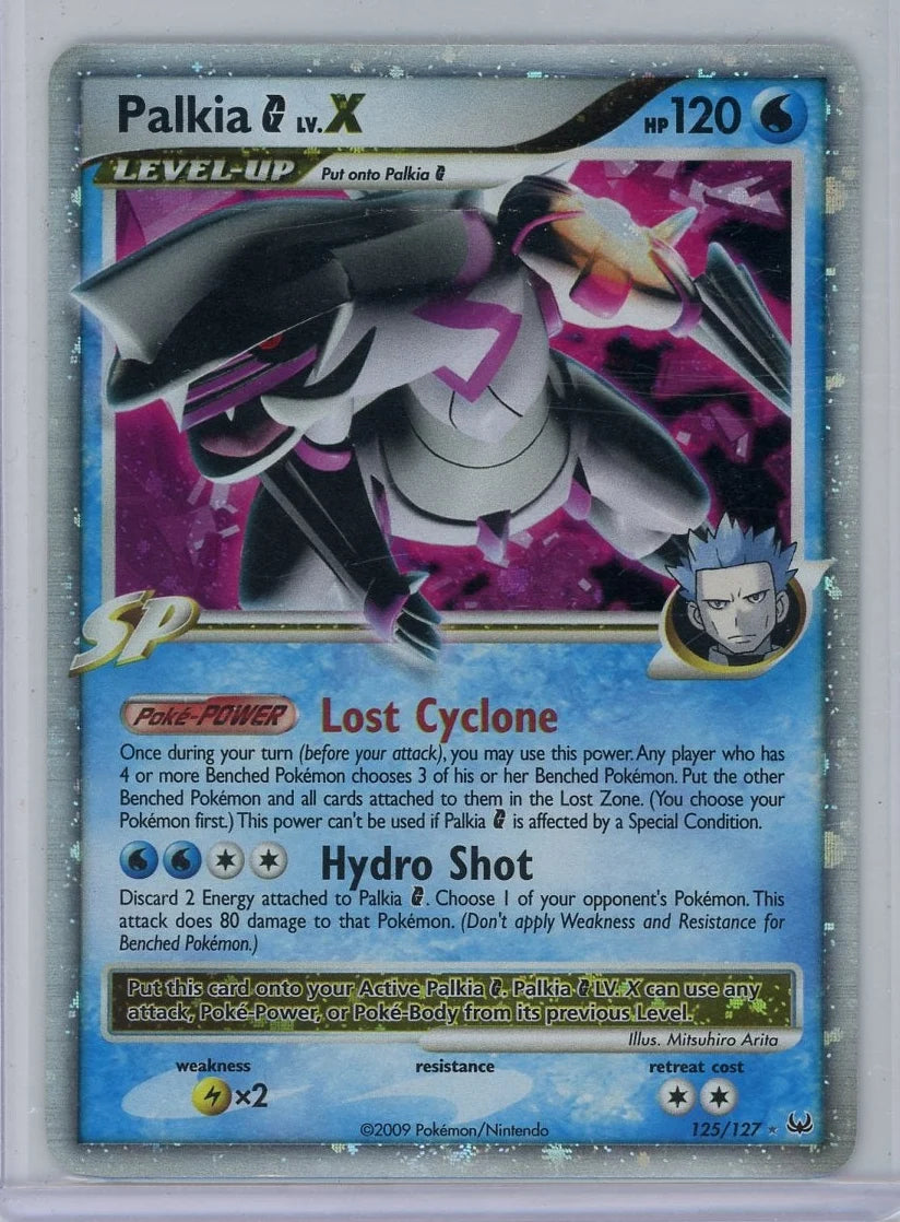 Palkia Lv. X 2009 Pokemon Platinum #125/127 LP/NM