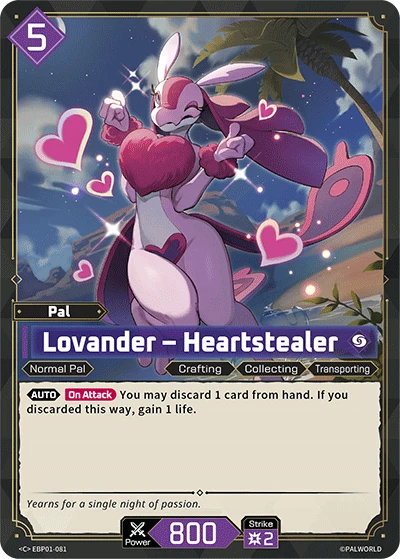 Lovander – Heartstealer (EBP01-081) (Dawn of Palpagos) (EBP01)