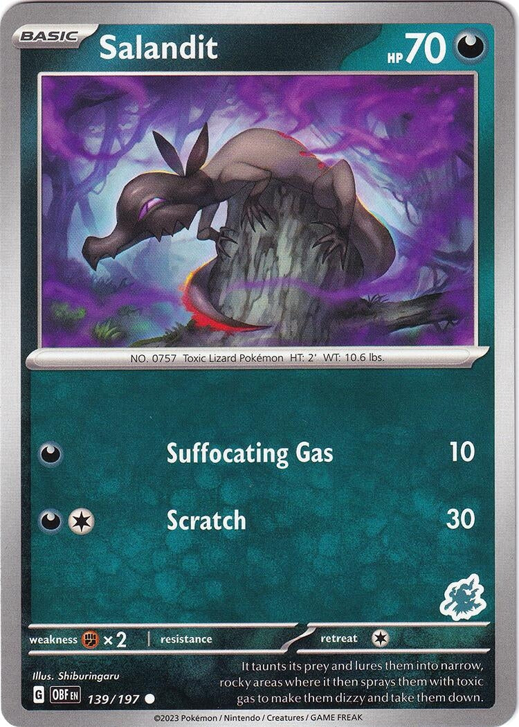 Salandit - Darkrai Deck (139/197) (Battle Academy 2024) (BA24)