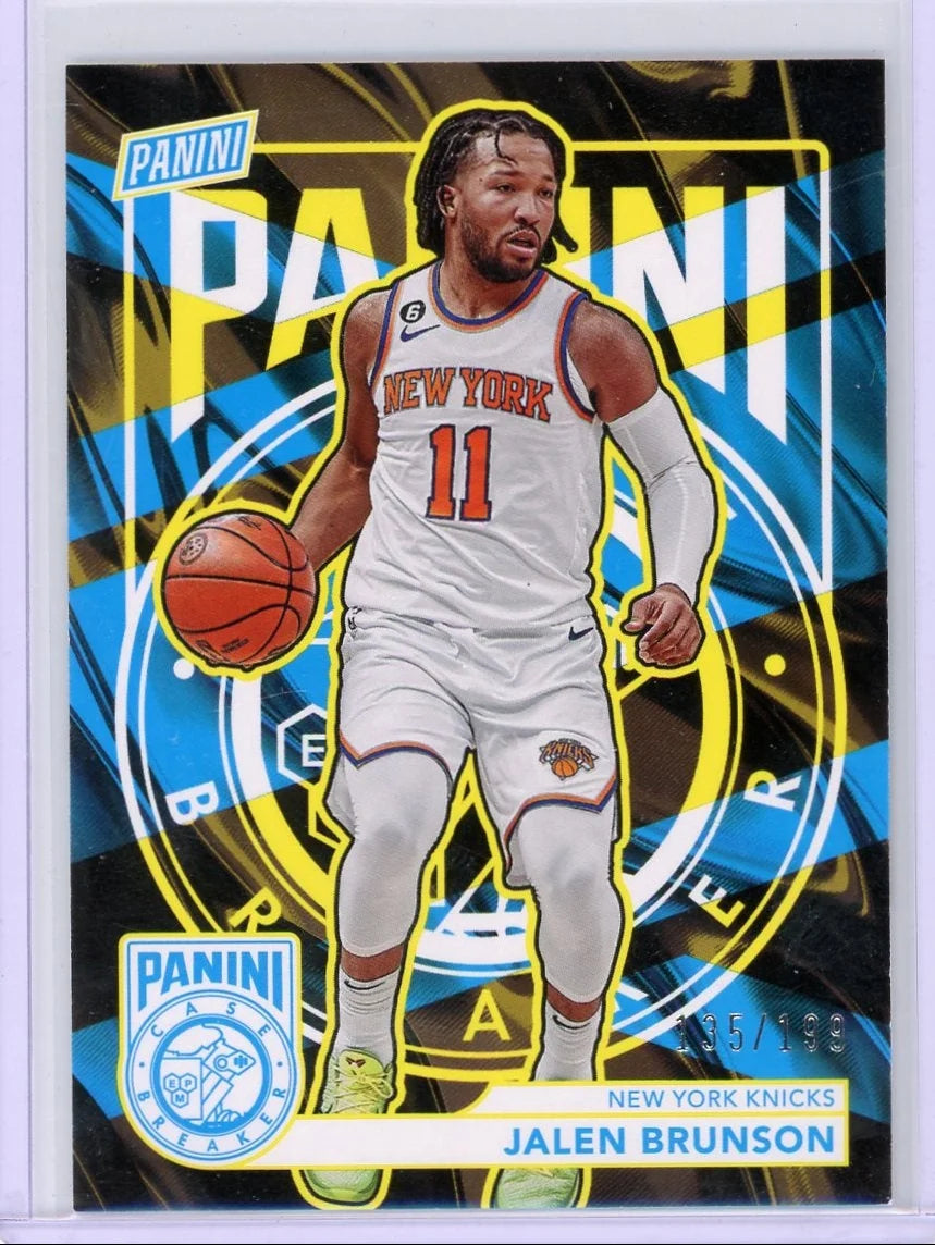 Jalen Brunson 2023 Panini The National #'d 135/199