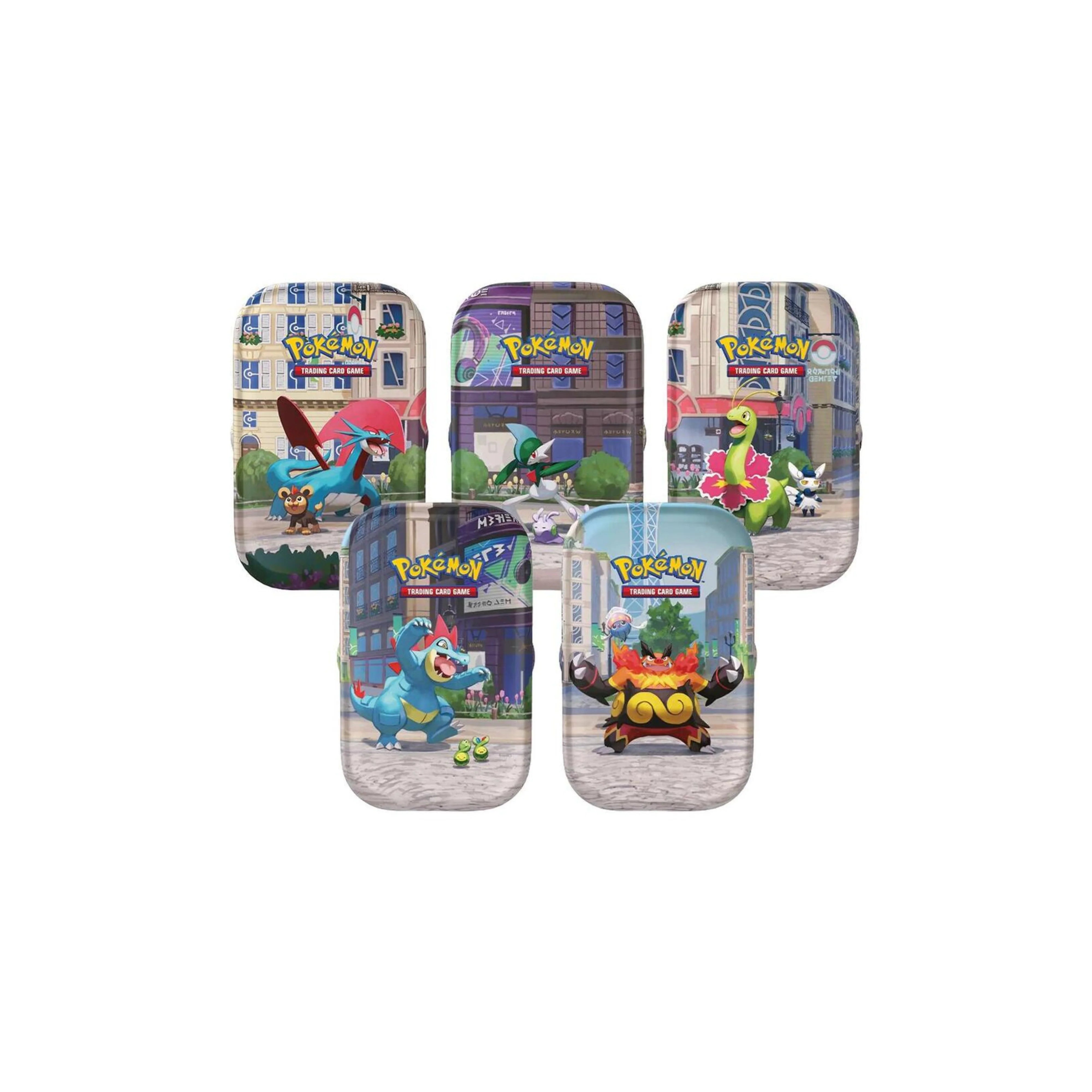 Pokémon Luimiose City Mini 10 Tin Display
