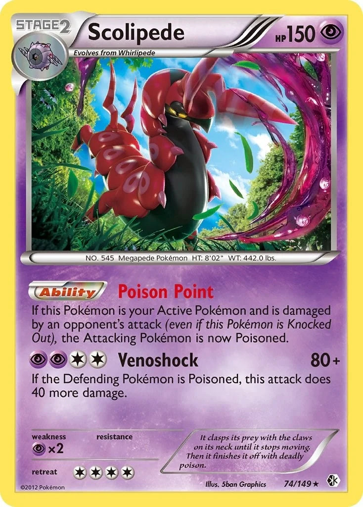 Scolipede (74/149) (Boundaries Crossed) (BCR)