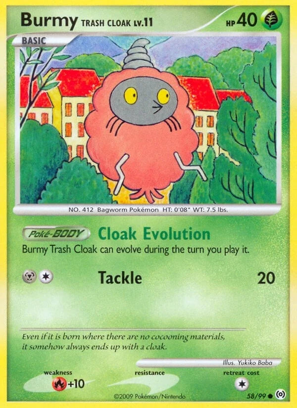 Burmy Trash Cloak (58/99) (Arceus) (AR)