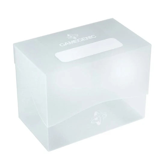 GameGenic Side Holder Deck Box - Clear (Holds 80+)