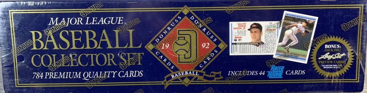 1992 Donruss Baseball Collector Complete Set