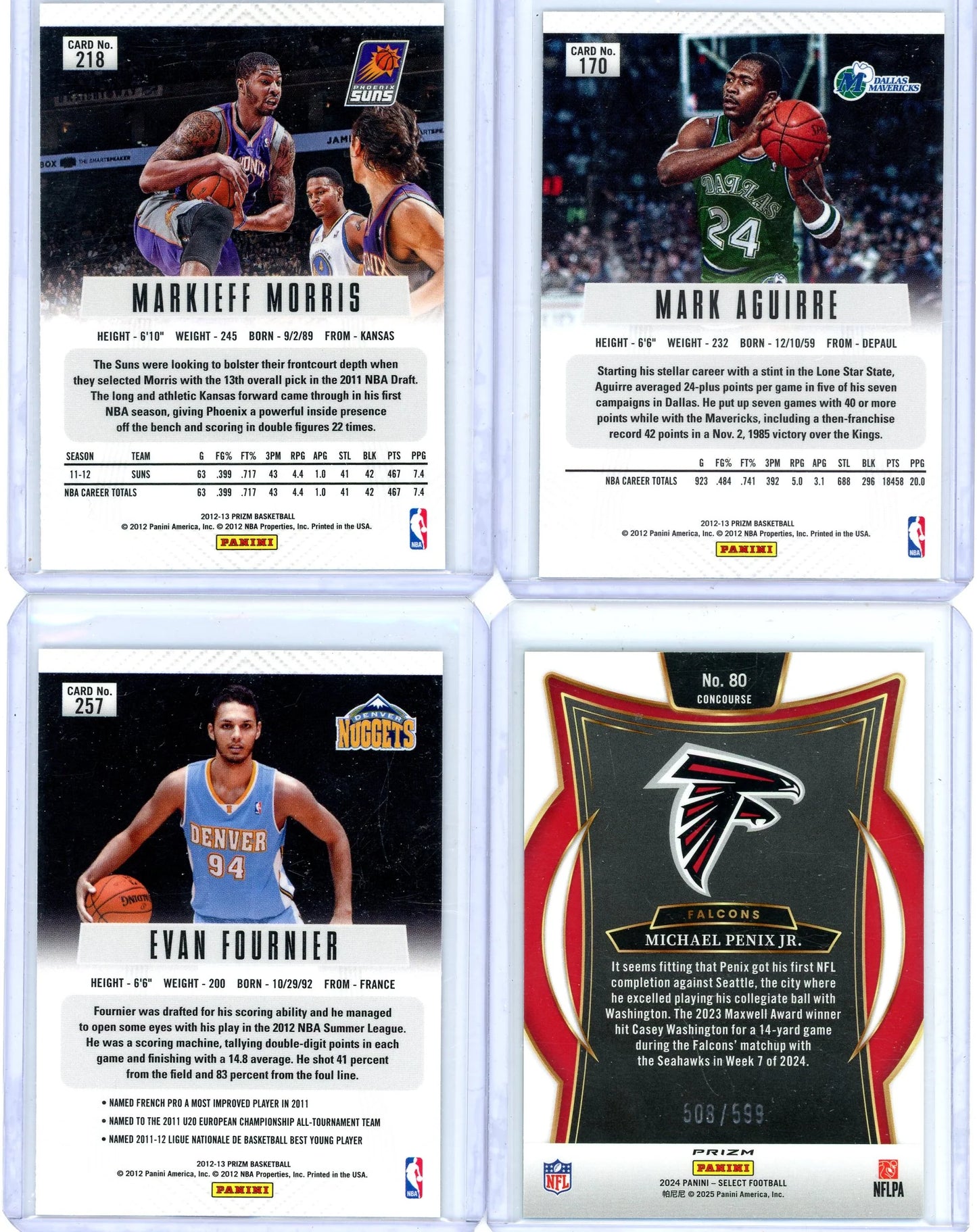 Mark Aguirre 2012-13 Panini Prizm Silver Prizm