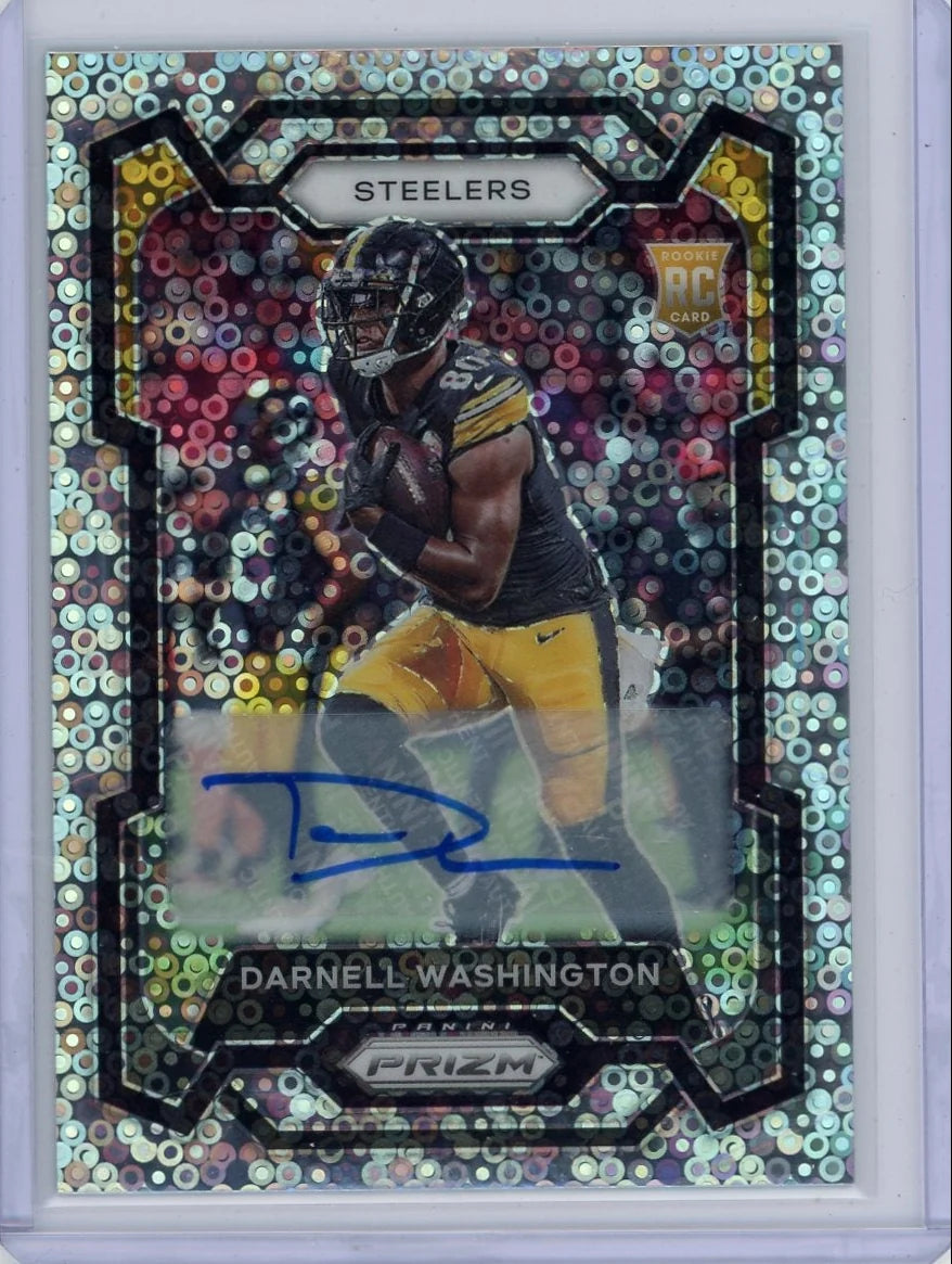 Darnell Washington 2023 Panini Prizm Disco Auto RC