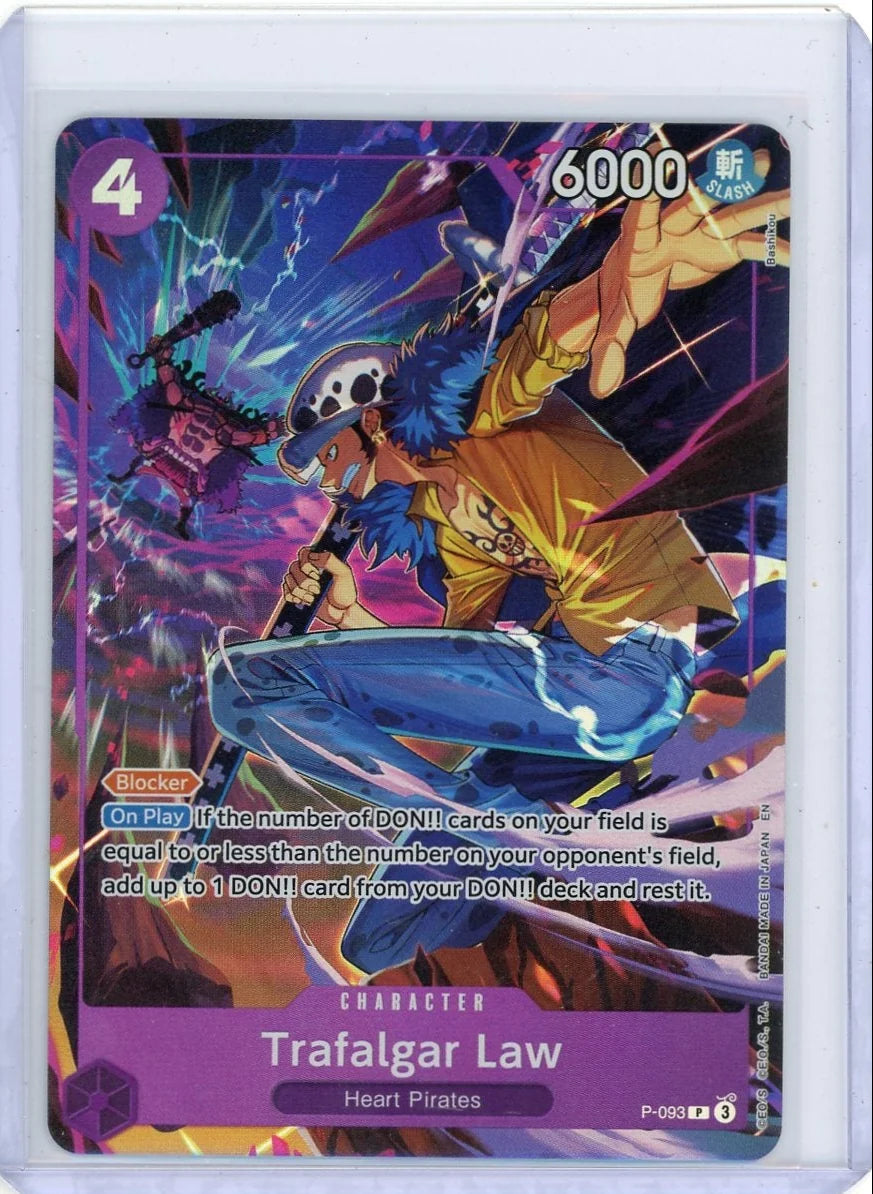 Trafalgar Law One Piece P-093 Illustration Box Promo
