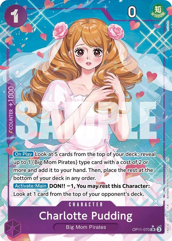 Charlotte Pudding (Alternate Art) (OP11-070) (A Fist of Divine Speed) (OP11)