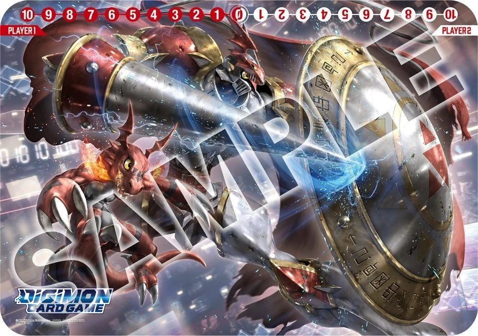 Digimon Card Game: Gen Con 2022 Guilmon and Gallantmon Playmat