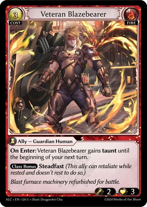 Veteran Blazebearer (120) (Alchemical Revolution) (ALC)