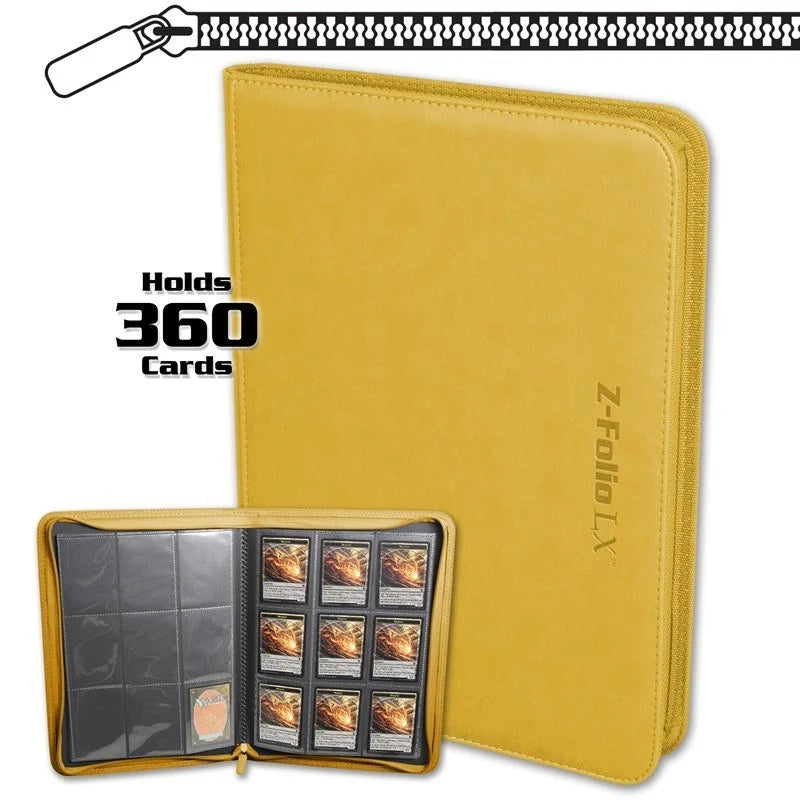 Z-Folio 9-Pocket LX Album - Yellow