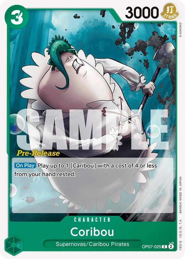 Coribou (OP07-025) (500 Years in the Future Pre-Release Cards) (OP07 PRE)