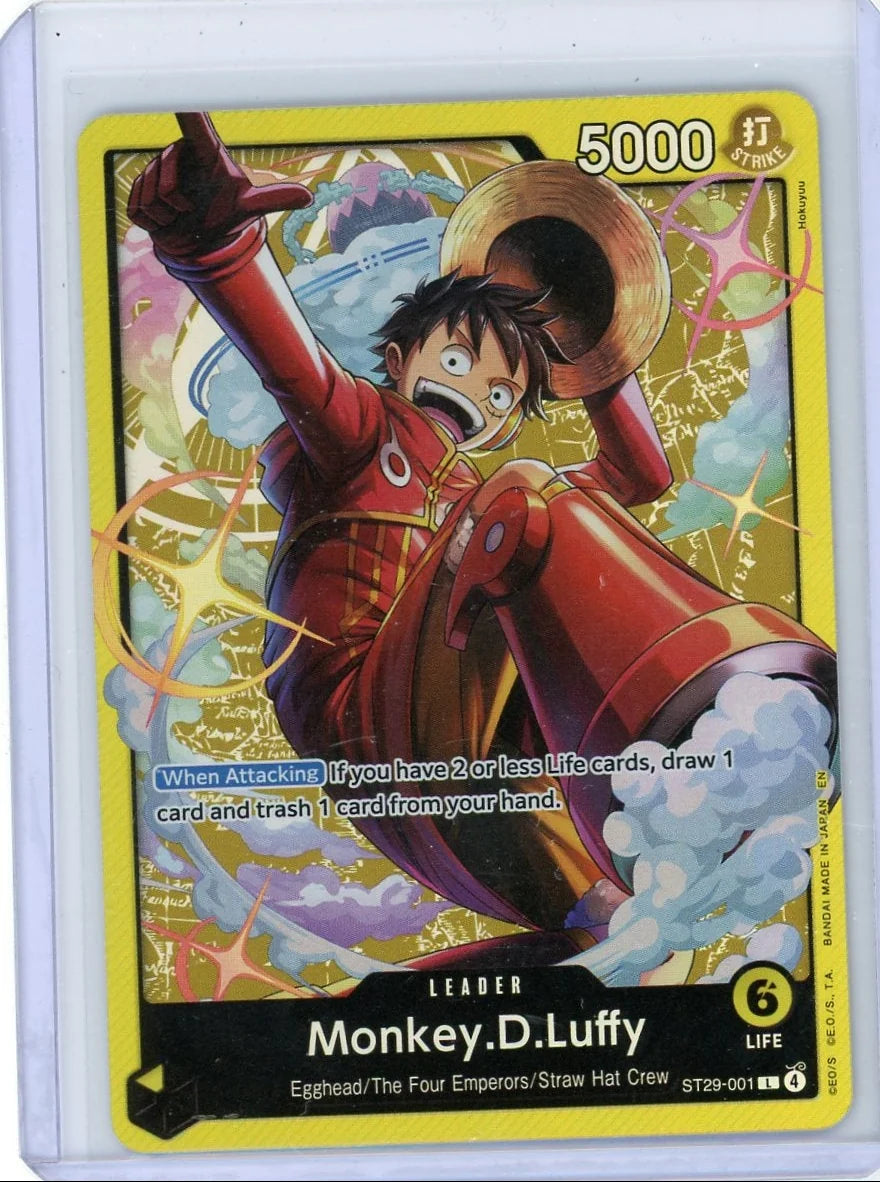 Monkey.D.Luffy One Piece Egghead Starter Deck Leader #ST29-001