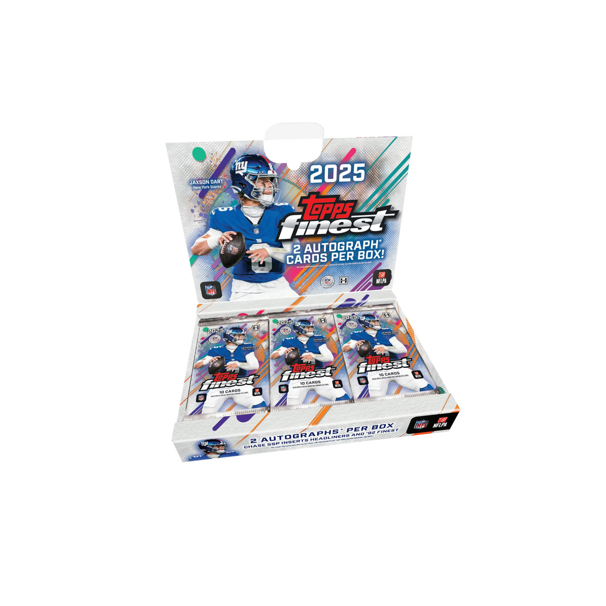 2025 Topps Finest Football Hobby 8 Box Case