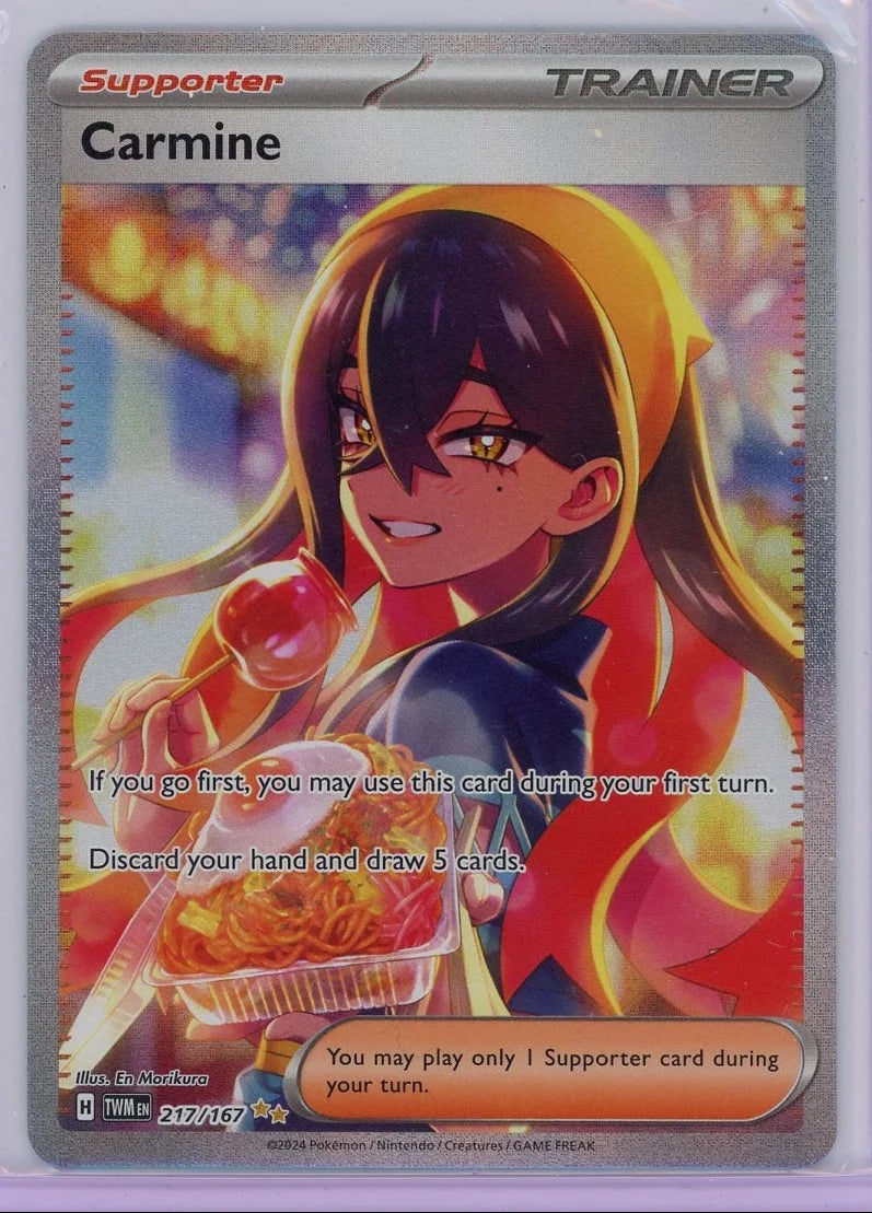 Carmine Pokémon Twilight Masquerade Special Illustration Rare #217/167