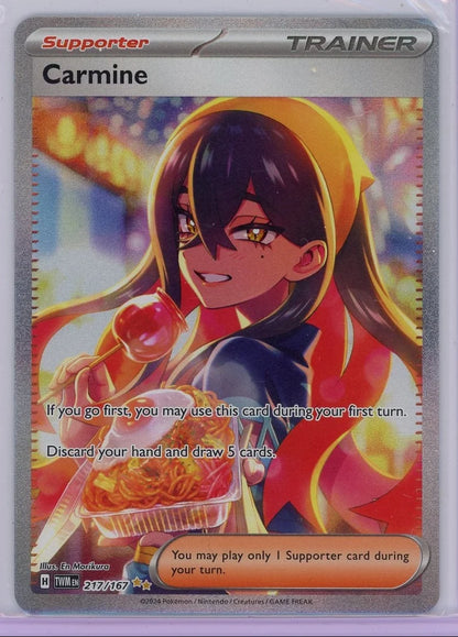 Carmine Pokémon Twilight Masquerade Special Illustration Rare #217/167