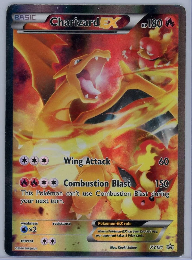 Charizard EX Pokémon Black Star Promo #XY121