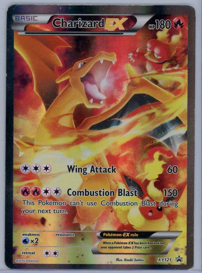 Charizard EX Pokémon Black Star Promo #XY121