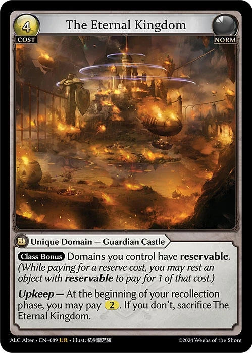 The Eternal Kingdom (089) (Alchemical Revolution Alter Edition) (ALC Alter)