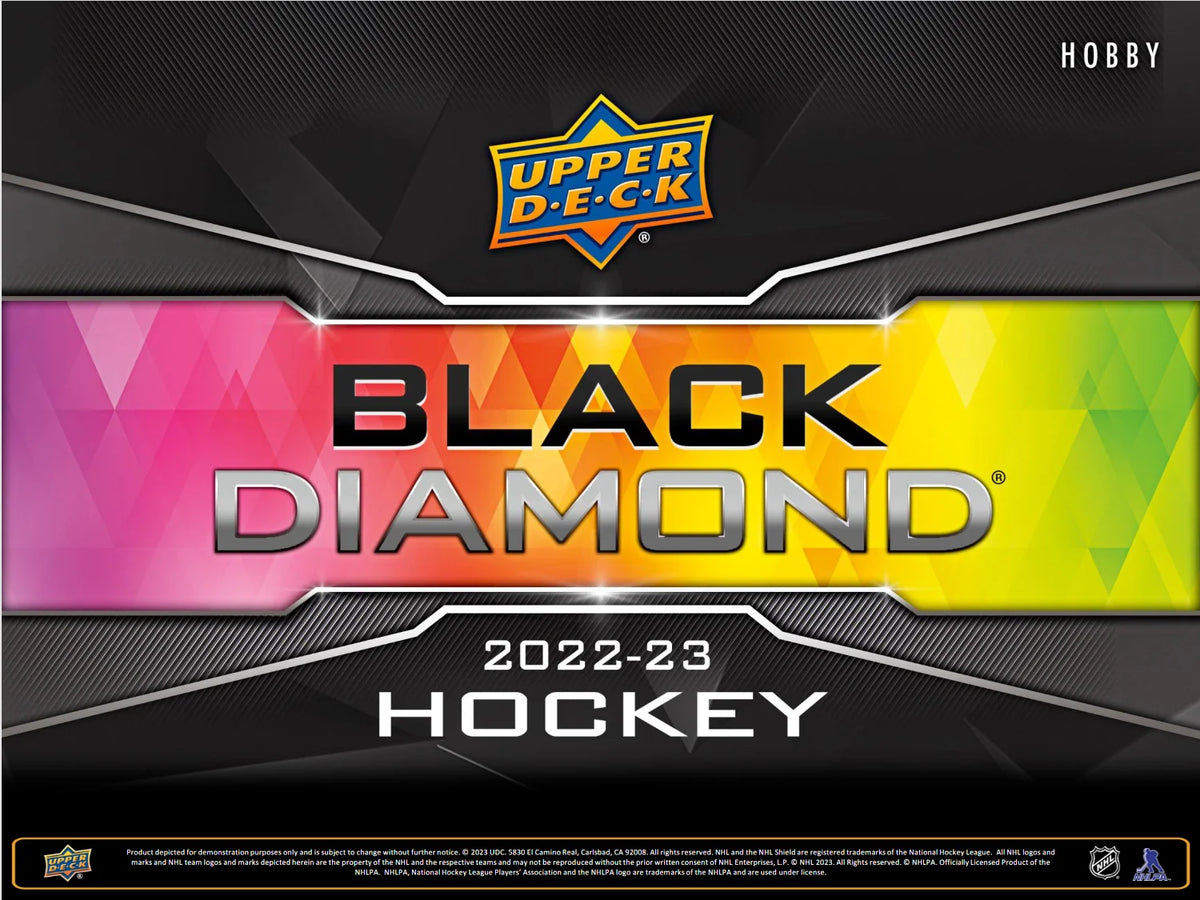 2022-23 Upper Deck Black Diamond Hockey Hobby Box
