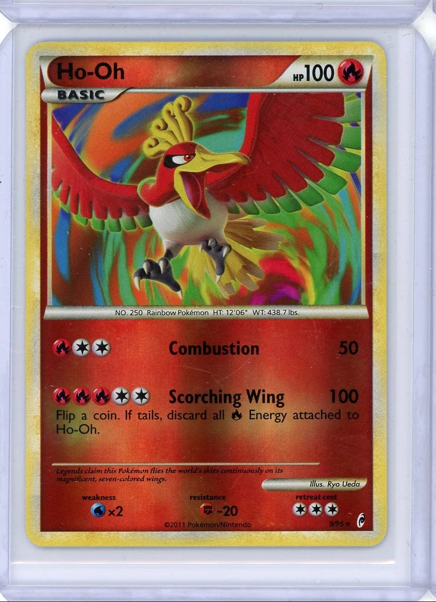 Ho-Oh 2011 Pokemon Call of Legends rare reverse holo #9/95 LP