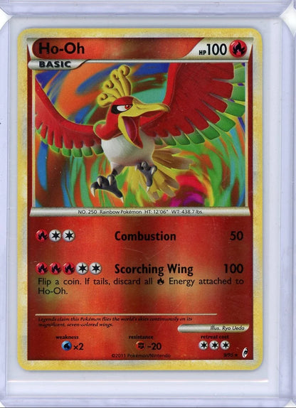 Ho-Oh 2011 Pokemon Call of Legends rare reverse holo #9/95 LP