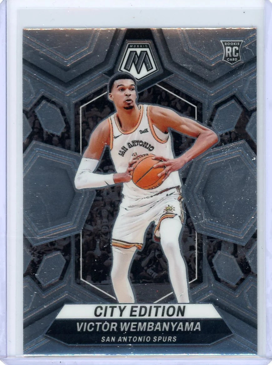Victor Wembanyama 2023-24 Panini Mosaic City Edition RC