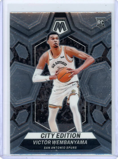 Victor Wembanyama 2023-24 Panini Mosaic City Edition RC