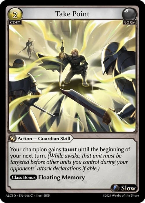 Take Point (068) (Alchemical Revolution Starter Decks) (ALCSD)